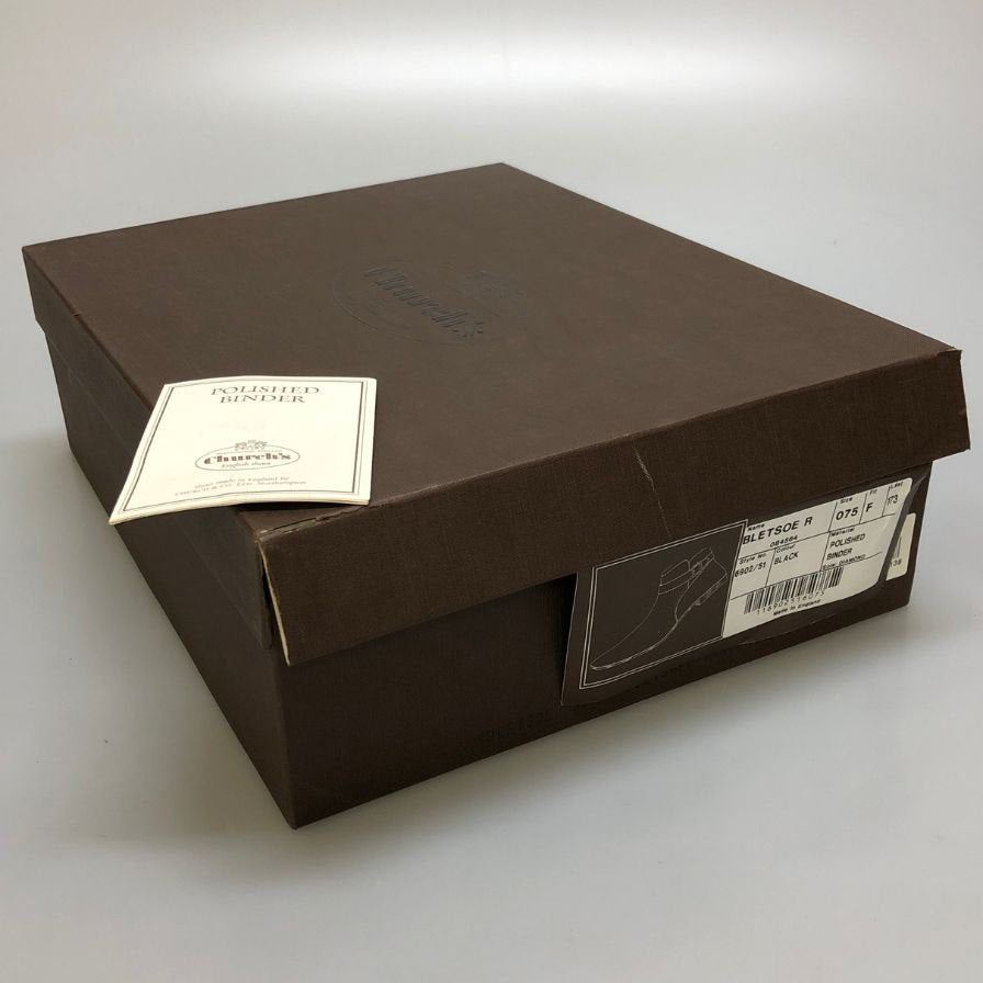 チャーチ ブーツ ジョッパーブーツ BLETSOE R サイズ75 メンズ ブラック Church's ブーツ 約26.0cm【LA】【中古】