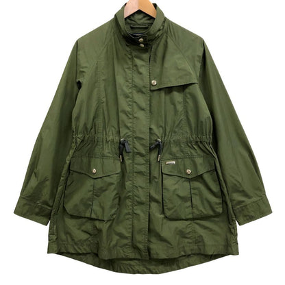 極美品◆ウールリッチ ウーレンミルズ ナイロンコート カーキ レディース サイズS WOOLRICH WOOLEN MILLS 【AFB5】