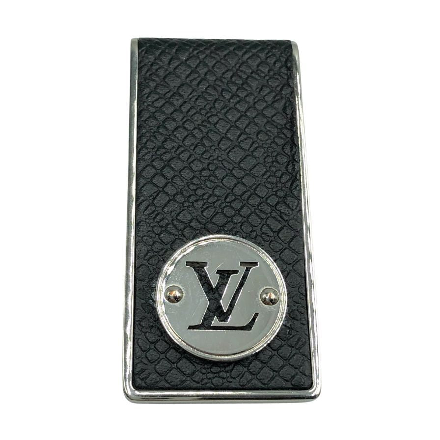 ルイヴィトン タイガ タイガアルドワーズ マネークリップ M00271 ブラック ユニセックス ブラック  LOUIS VUITTON【AFI8】【中古】