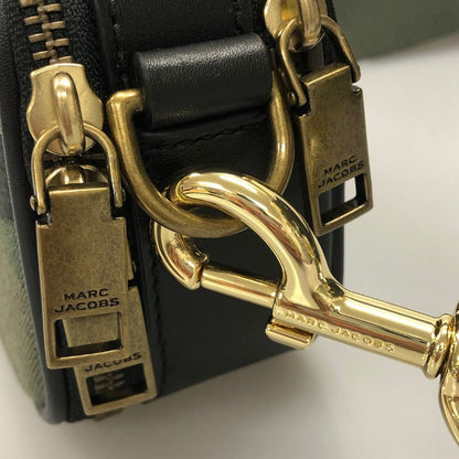 マークジェイコブス ショルダーバッグ スナップショット ザ カモ ジャカード レディース 総柄 ゴールド金具 MARC JACOBS【AFE5】
