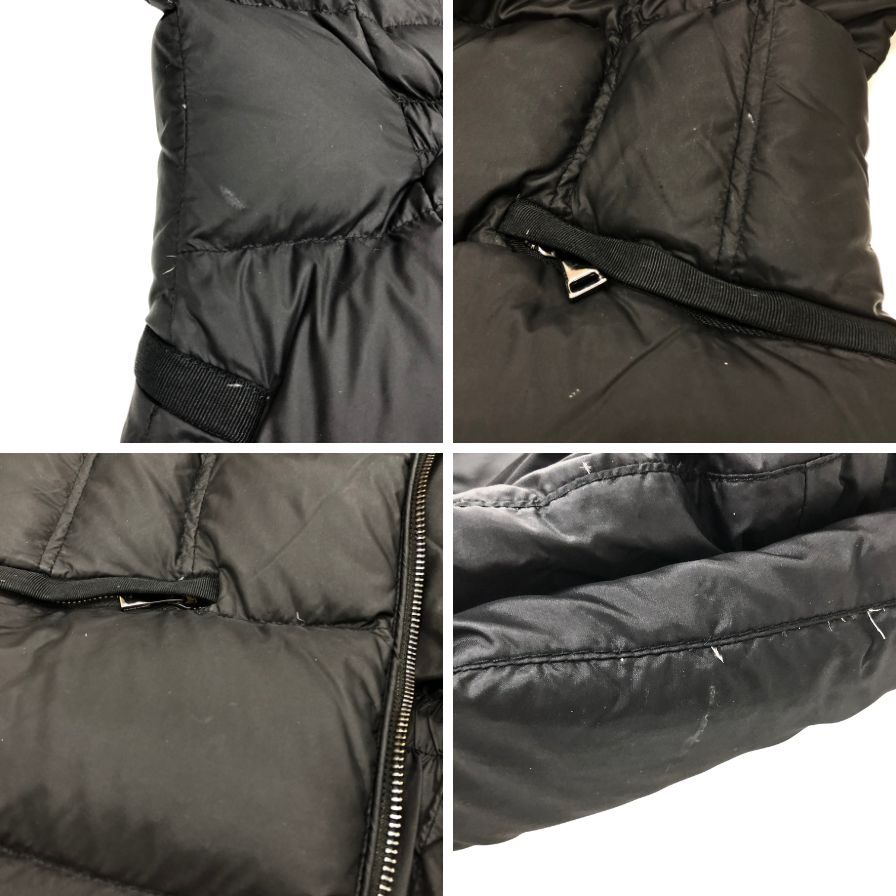 中古■モンクレール ダウンジャケット ショート BOEDIC  2020年製  ダウン フェザー レディース サイズ2 ブラック Moncler 【AFA3】
