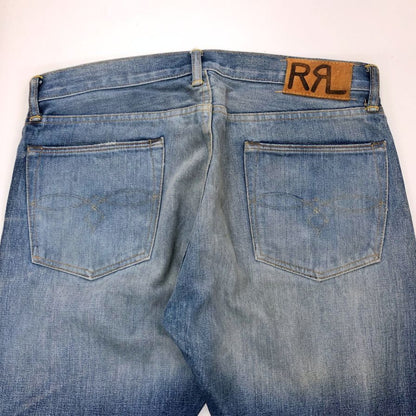 ダブルアールエル ラルフローレン デニムパンツ USA製 メンズ W34 L34 RRL RALPH LAUREN 【AFB16】