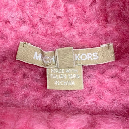 極美品◆マイケルコース ハイネック セーター  モヘア レディース ピンク サイズXS MICHAEL KORS 【AFA19】