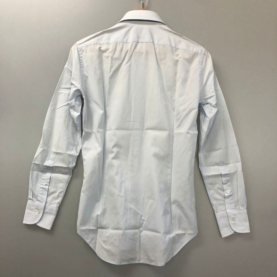 極美品◆メイカーズシャツ  鎌倉シャツカマクラ 長袖 シャツ スリムフィット スピーマ  ホワイト サイズ14.5-32 maker's shirts kamaktra 【AFB51】