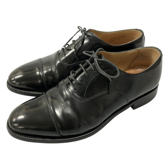 アルフレッドサージェント レザーシューズ ストレートチップ ブラック サイズ7 Alfred Sargent 約25.5cm【AFC5】