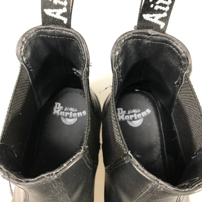 ドクターマーチン チェルシーブーツ 2976 サイドゴア レザー ブラック メンズ サイズUK9 Dr.Martens MONO 約27.5cm【AFC44-2】