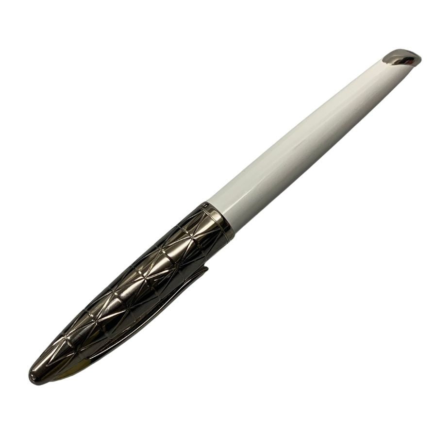 ウォーターマン 万年筆 カレン デラックス コンテンポラリー 18K 750 ホワイト WATERMAN Carene Deluxe Contemporary【AFI12】