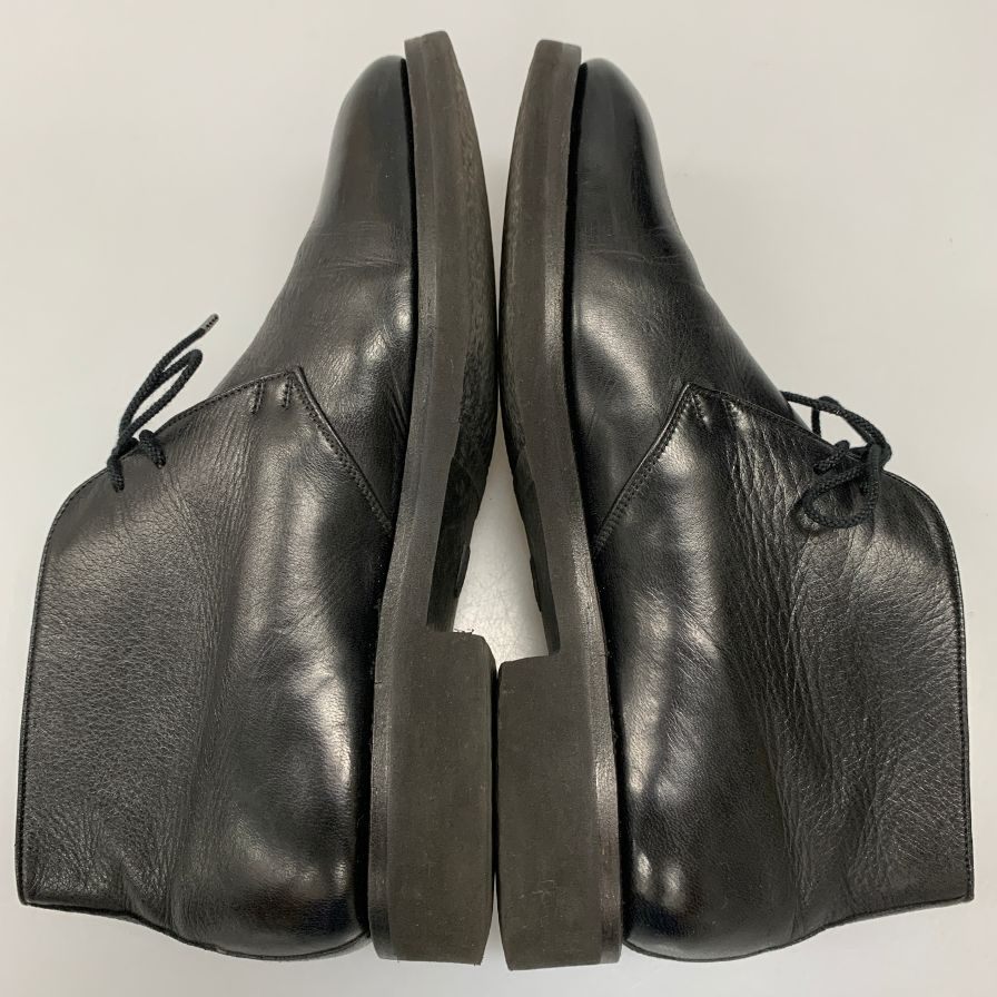 ジェイエムウエストン チャッカブーツ カーフ ブラック UK5.5E J.M.WESTON ブーツ 約25.5cm【LA】【中古】