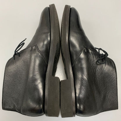 ジェイエムウエストン チャッカブーツ カーフ ブラック UK5.5E J.M.WESTON ブーツ 約25.5cm【LA】【中古】