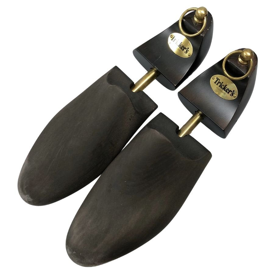トリッカーズ レザーシューズ ウイングチップ バートン M5633 メンズ サイズ7.5 エイコンアンティーク Tricker’s BOURTON ビジネスシューズ 約26.0cm【LA】【中古】