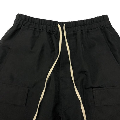 リックオウエンス クロップ ド カーゴパンツ 21SS RU21S6385-TS サイズ46 ブラック メンズ Rick Owens 【AFB50】
