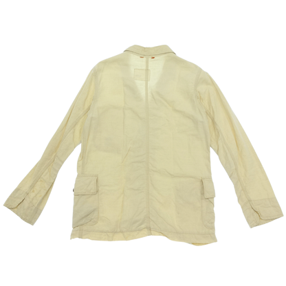 Used ◆Kato Triple A 3B jacket gold button men's beige size S KATO AAA [AFB45] 