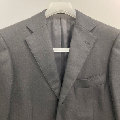 中古◆リングヂャケット 3Bテーラードジャケット ゼニア生地 日本製 サイズ＆素材不明 メンズ ネイビー RING JACKET 【AFB46】