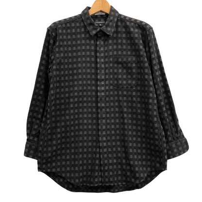 美品◆エンジニアガーメンツ 格子柄 長袖シャツ メンズ サイズXS ブラック ENGINEERED GARMENTS 【AFB26】