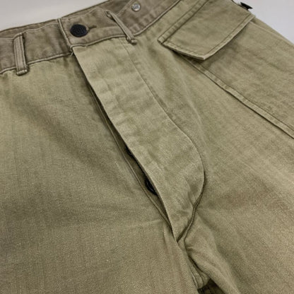 ウェアハウス コットン LOT1098 トラウザーズ  カーゴパンツ カーキ メンズ サイズ31 warehouse 【AFB14】