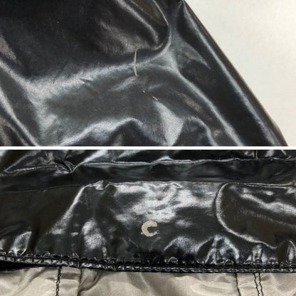 中古◆モンクレール ナイロンフーディージャケット MATERIAL STOFF ハンガリー製 レディース サイズ5 ブラック MONCLER 【AFB17】