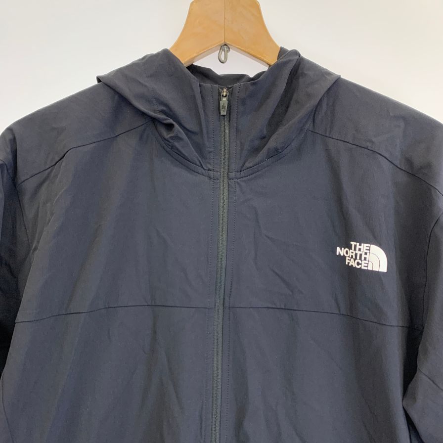 新品同様◆ザ ノース フェイス NP22581 フレキシブルフーディトレーニングウエア ブラック メンズ サイズL THE NORTH FACE 【AFB20】