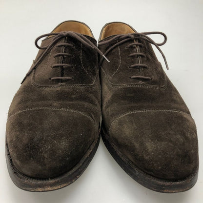 クロケット＆ジョーンズ コノート メンズサイズ 8 ブラウン  CROCKETT＆JONES スエードシューズ 約27.0cm【LA】【中古】