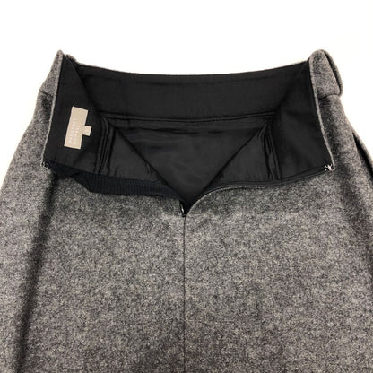 マーガレットハウエル ウールスカート グレー レディース サイズ1 MARGARET HOWELL【AFB17】