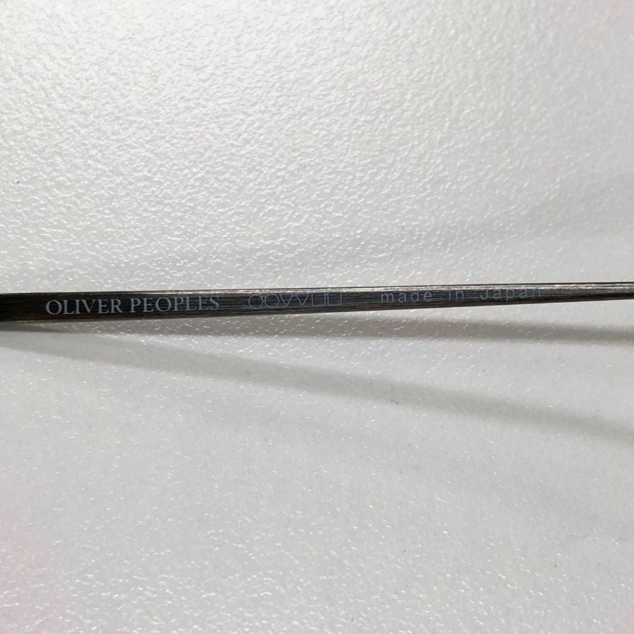 オリバーピープルズ 度入りメガネ Commander ティアドロップ シルバー 65□16 125 Oliver Peoples【AFI13】