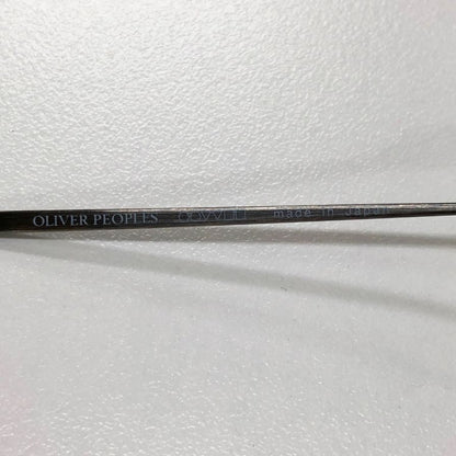 オリバーピープルズ 度入りメガネ Commander ティアドロップ シルバー 65□16 125 Oliver Peoples【AFI13】