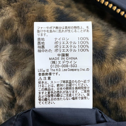 極美品◆ワコマリア×リー 24AW 91-Bジャケット ナイロン ネイビー メンズ サイズXL 24FW-WMO-LE01 WACKO MARIA×LEE 【AFA8】