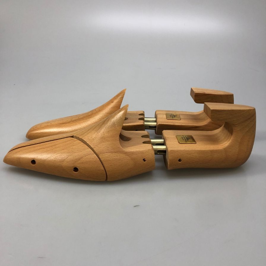 ラ コルドヌリ アングレーズ シューツリー 木製 ブラウン メンズ サイズ43 LA CORDONNERIE ANGLAISE 約27.5cm【AFC41】
