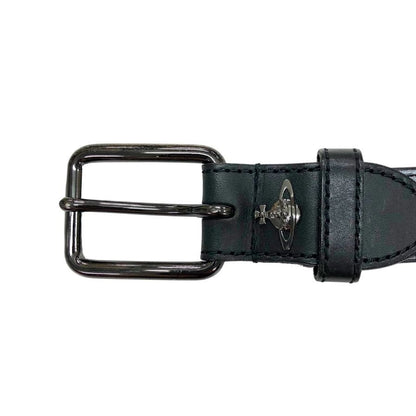 ヴィヴィアン ウエストウッド レザーベルト ホログラフィック加工 メンズ  グレー  Vivienne Westwood【AFI18】
