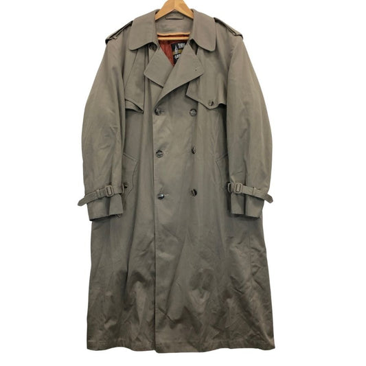 美品◆ロンドンフォグ バルカラーコート 70S グレージュ メンズ サイズ40 LONDON FOG 【AFA24】