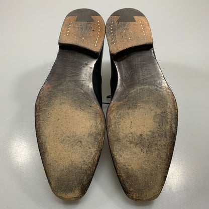 クロケット&ジョーンズ オードリー ストレートチップ メンズ ブラック 8E 337ラスト Crockett & Jones ビジネスシューズ 約26.5cm【LA】【中古】