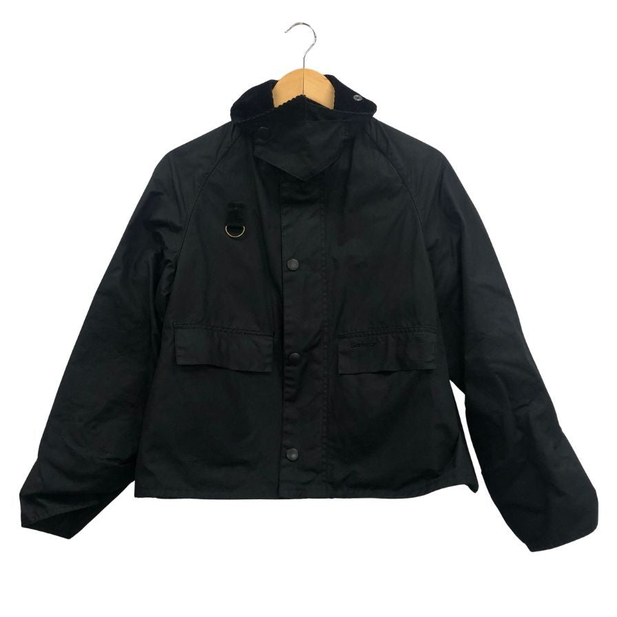 美品◆バブアー スペイ オイルド ジャケット メンズ サイズS ブラック Barbour 【AFF20】
