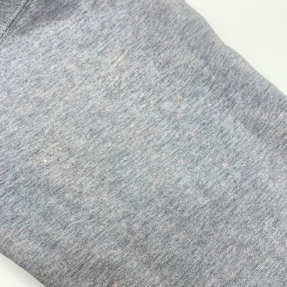 中古◆バレンティノ パーカー 21AW カットオフ デザイン 裏起毛 プルオーバー 刺繍 ロゴ WV3MF19D7M0 グレー メンズ サイズM VALENTINO 【AFB26】