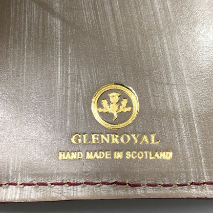 グレンロイヤル 長財布 三つ折り財布 フラップ ブライドルレザー ボルドー GLENROYAL【AFI1】