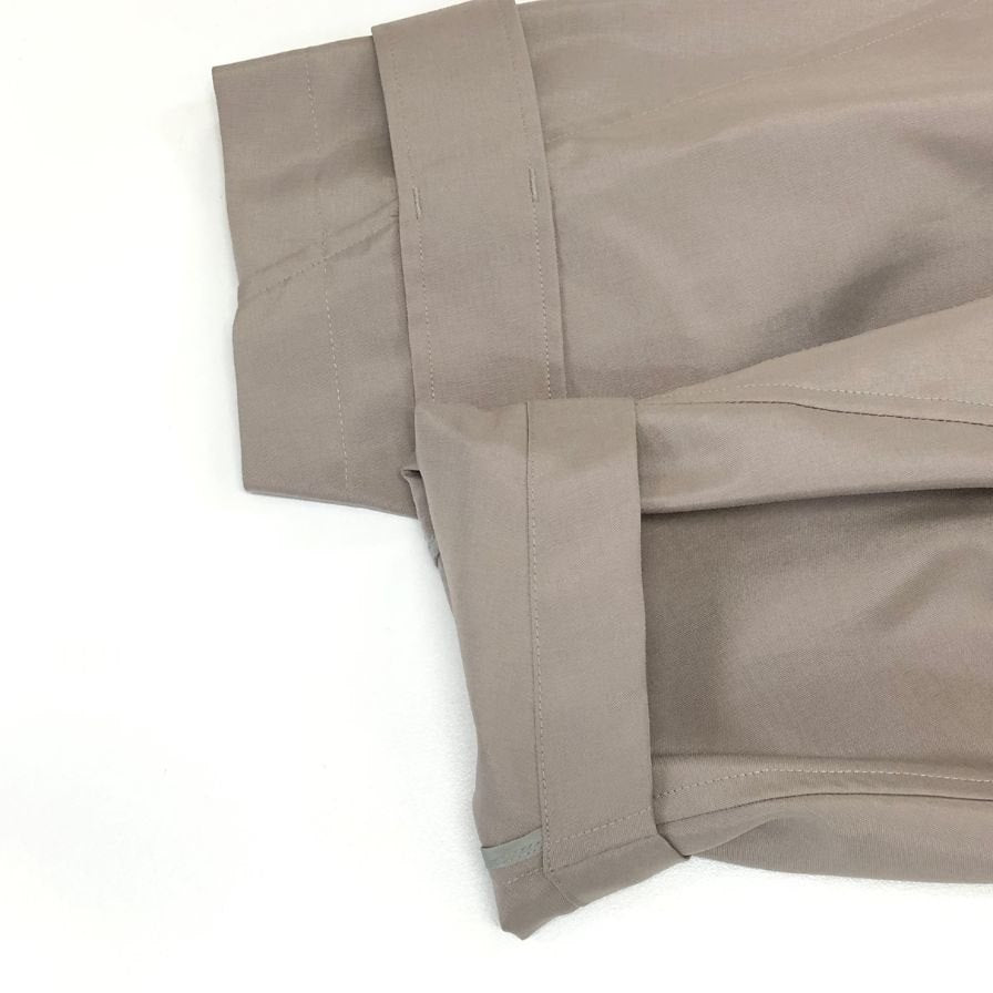 極美品◆プリーツプリーズ サークルコート PP03-ZA801 ポリエステル レディース カーキ PLEATS PLEASE 【AFA1】