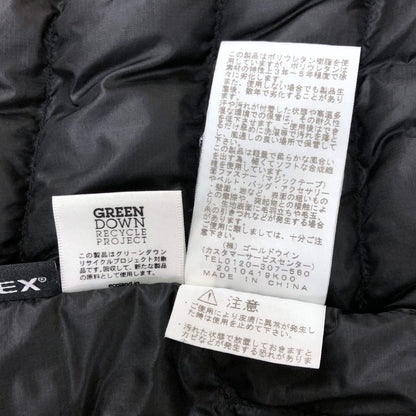 美品◆ノースフェイス ダウンジャケット NY82213 サンダー ラウンドネック ブラック サイズXL メンズ THE NORTH FACE 【AFA24】