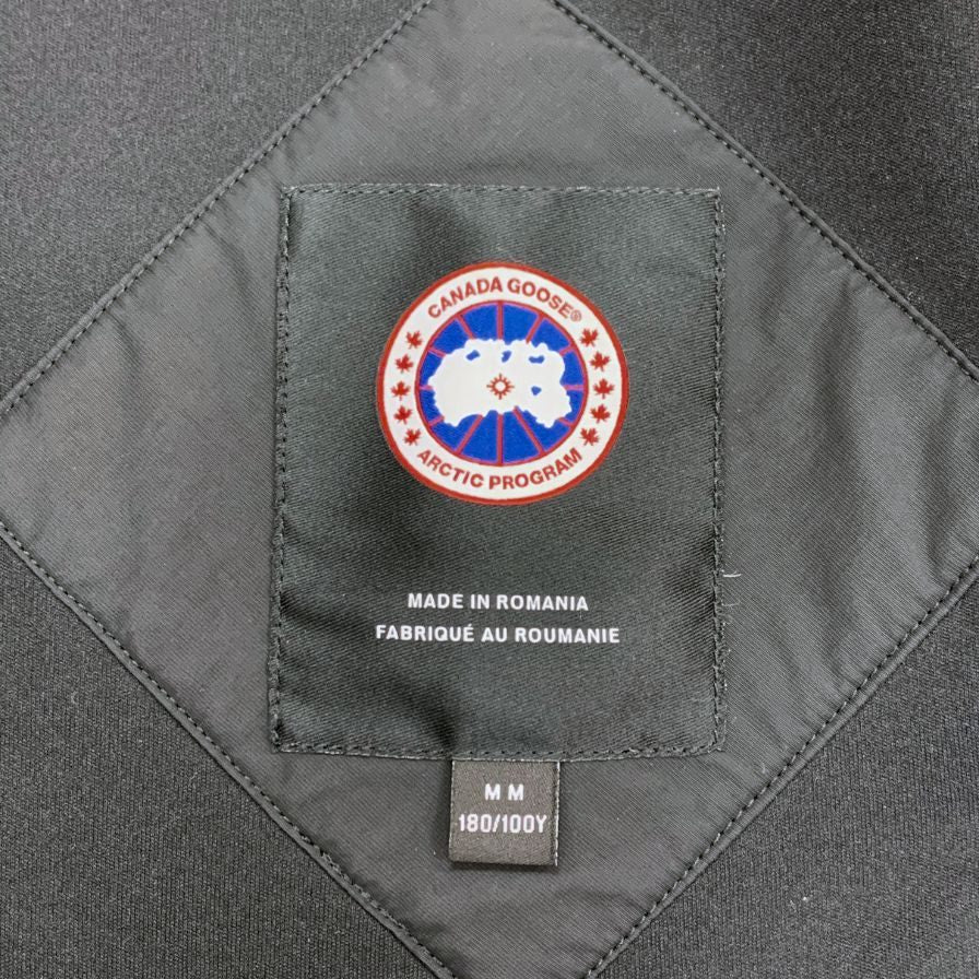 中古◆カナダグース 7017M ケローナジャケット カインドハイパイルフリース ブラック Mサイズ CANADA GOOSE 【AFA4】