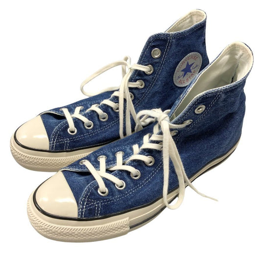 コンバース オールスター ハイカットスニーカー デニム 1SD429 インディゴ メンズ サイズ25.5cm CONVERSE ALLSTAR 約25.5cm【AFD5】