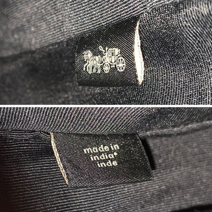 コーチ×ガンユー ショルダーバッグ 2526 レザー ジップ ユニセックス ブラウン COACH guang yu【AFE6】