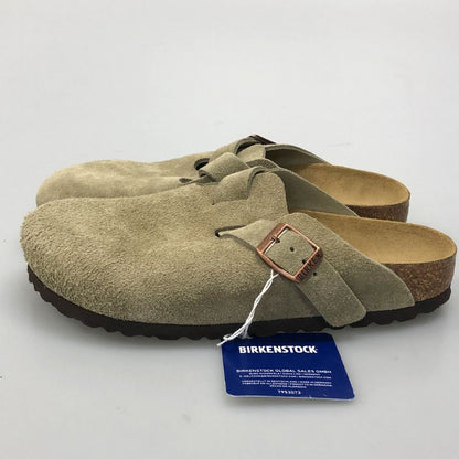 ビルケンシュトック サンダル ボストンBS スエード サイズ36 23.0cm レディース ベージュ系 BIRKENSTOCK 約23.0cm【AFD15-2】