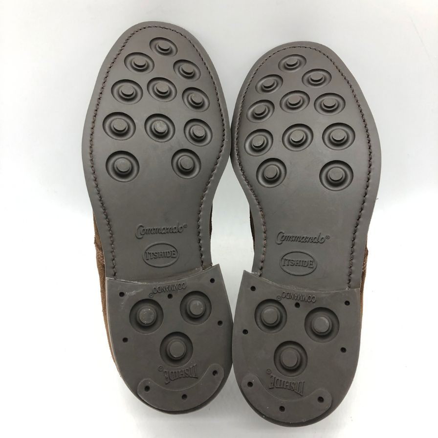 サンダース スエード レザーシューズ ブラウン サイズ6 メンズ SANDERS 約25.0cm【AFD13】