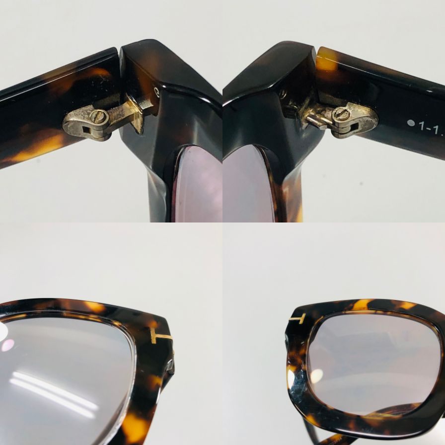 トムフォード サングラス TF712-D 55X べっ甲 49□26 メンズ ブラウン TOMFORD【AFI18-2】