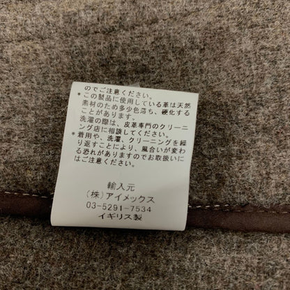 極美品◆インバーティア ダッフルコート ジョシュアエリス ブラウン メンズ サイズ36 INVERTERE 【AFA10】