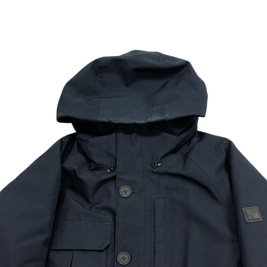 美品◆ウールリッチ ダウンジャケット ゴアテックス ネイビー メンズ サイズS WOCPS2917 WOOLRICH 【AFB28】