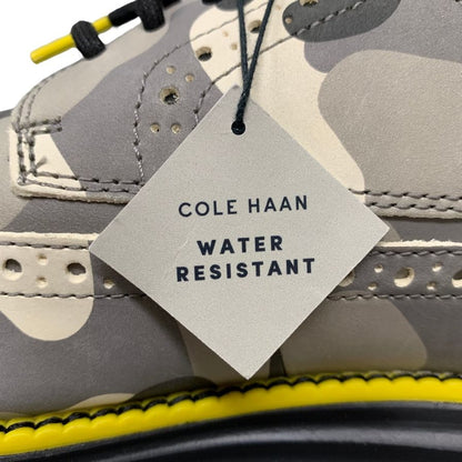 コールハーン ゴルフシューズ オリジナルグランド ウィング オックスフォード グレーカモ サイズ9 メンズ COLE HAAN 約26.5cm【AFC42】