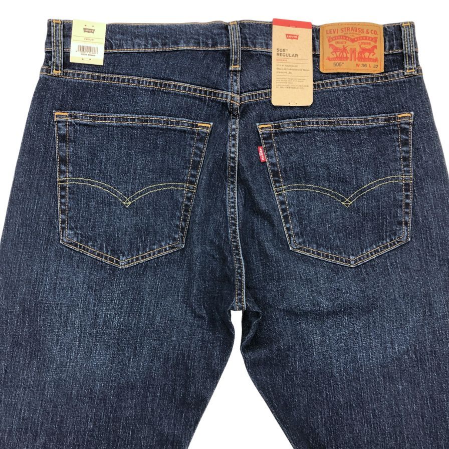 リーバイス 505 ストレッチデニム インディゴブルー 36インチ Levi's 【AFB4】
