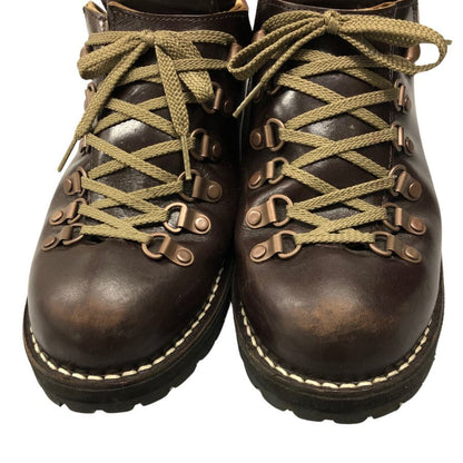 ダナー レザーシューズ D217006SL マウンテンライト ロー 本革 レースアップ ブラウン メンズ サイズ26cm Danner MT.RIDGE LOW 約26.0cm【AFD8】