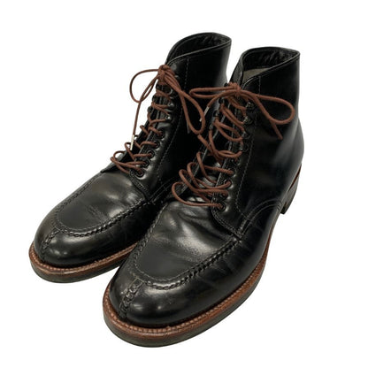 オールデン タンカーブーツ 45450 MUSEUM ARK別注 カーフ ブラック サイズ8 Alden ブーツ 約26.0cm【LA】【中古】