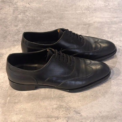 ジョンロブ ワーウィック ブラインドブローグ Sスタンプ ブラック 7000ラスト サイズUK6D JOHN LOBB ビジネスシューズ 約24.5cm【LA】【中古】
