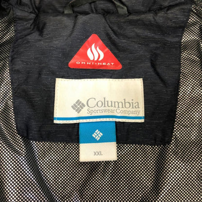 中古◆コロンビア コリア キッズ ダウン アウター OMNI-HEAT サイズXXL ネイビー Columbia 【AFA14】