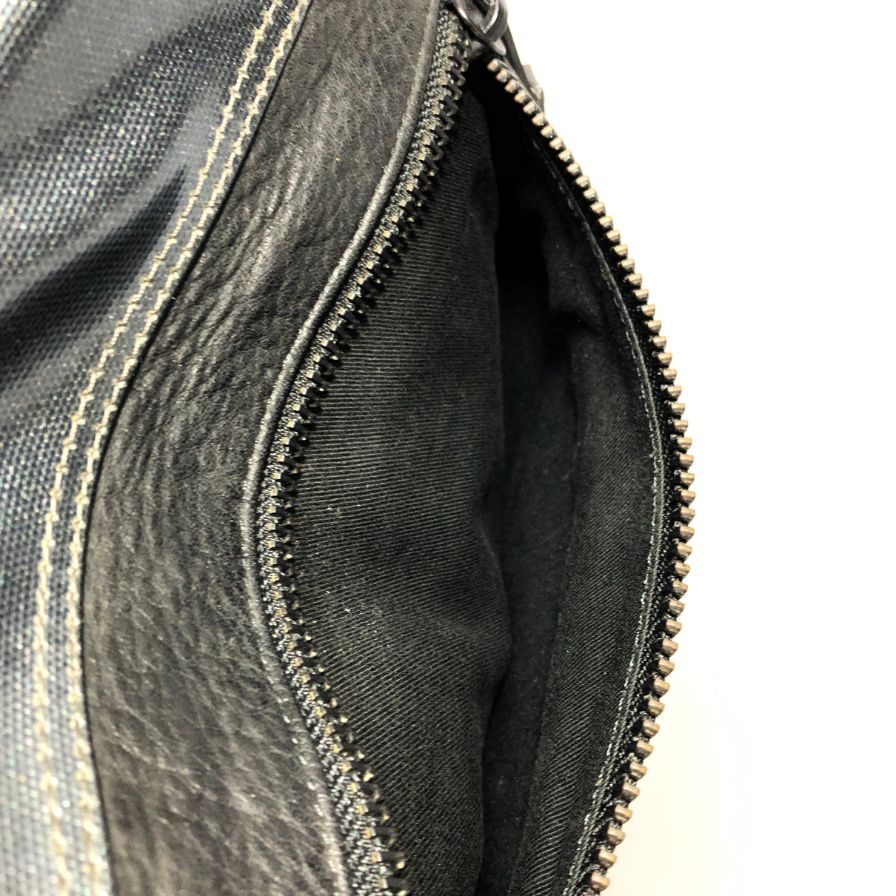 マスターピース ビームス別注 ショルダーバッグ ナイロン×レザー ブラック メンズ MASTER PIECE×BEAMS【AFE1】
